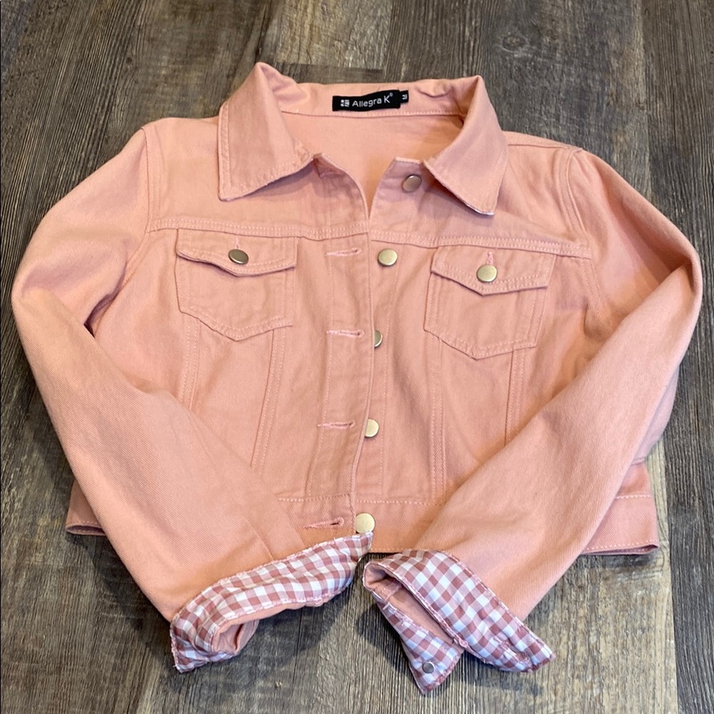Pink Jean Jacket